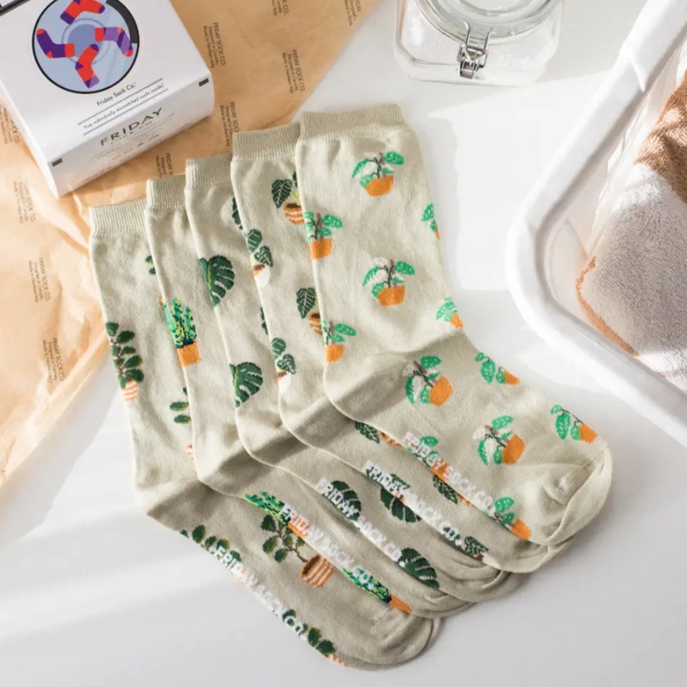 NWT Friday Sock Co. Lost Sock Laundry Box - Stone